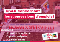 CSAD : effectifs sous-évalués, et mode de calcul non explicité.