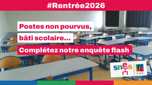 Enquête de rentrée 2026