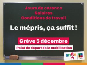 La fonction publique en grève le 5 décembre