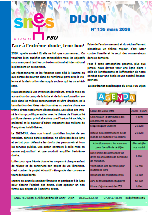 Snes-Dijon mars 2026