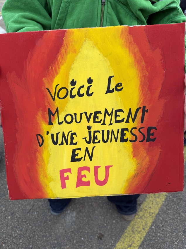Communiqué sur la mobilisation lycéenne ! Ce n'est pas sérieux !!